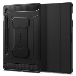 Spigen Rugged Armor Pro dėklas, skirtas Samsung Galaxy Tab S9 FE 10.9& 39 & 39 X510 / X516B – juodas