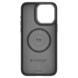 Spigen Enzo Aramid Mag dėklas su MagSafe, skirtas iPhone 15 Pro Max – matinė juoda