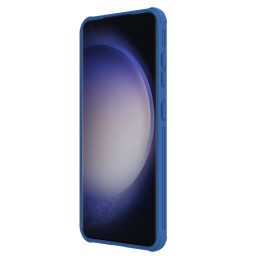 Nillkin CamShield Pro šarvuotas dėklas su fotoaparato dangteliu, skirtas Samsung Galaxy S24+ - mėlynas