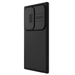 Nillkin CamShield Pro šarvuotas dėklas su fotoaparato apsauga, skirtas Samsung Galaxy S24 Ultra - juodas