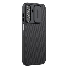 Nillkin CamShield dėklas su fotoaparato dangteliu, skirtas Samsung Galaxy A15 5G - juodas