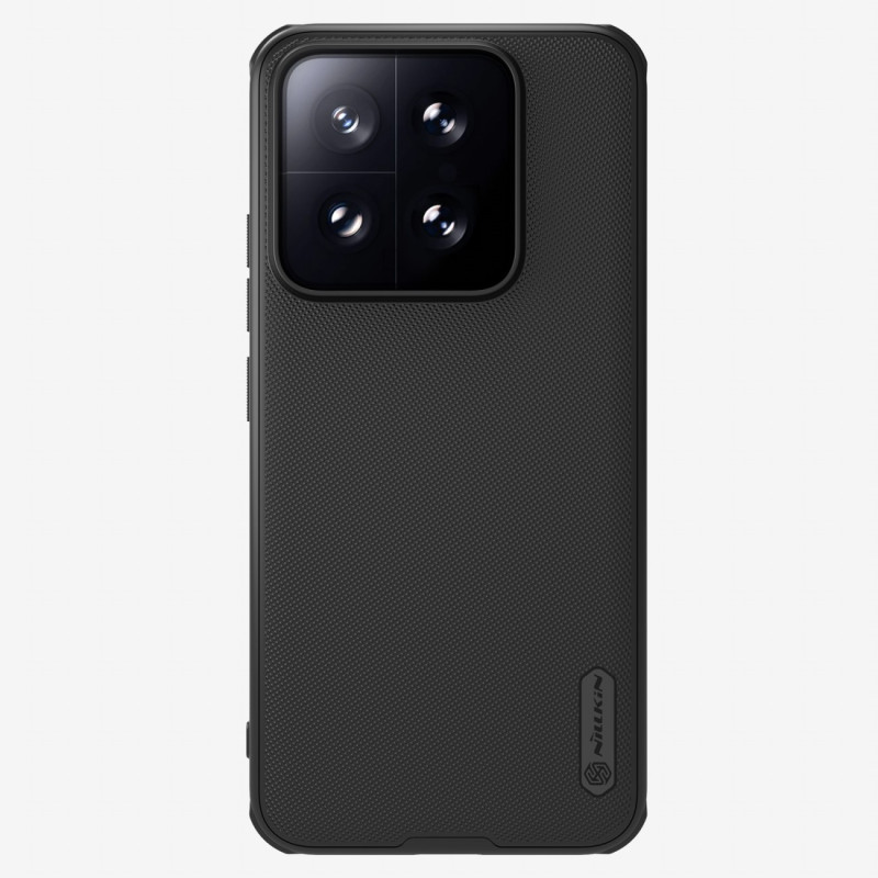 Nillkin Super Frosted Shield Pro sustiprintas dėklas, skirtas Xiaomi 14 - juodas