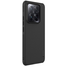 Nillkin Super Frosted Shield Pro sustiprintas dėklas, skirtas Xiaomi 14 Pro - juodas