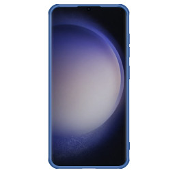 Nillkin Super Frosted Shield Pro šarvuotas dėklas Samsung Galaxy S24+ - mėlynas