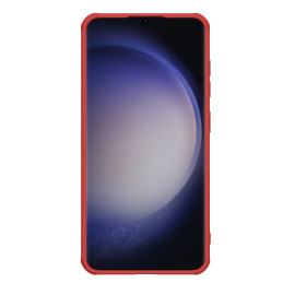Nillkin Super Frosted Shield Pro šarvuotas dėklas Samsung Galaxy S24+ - raudonas