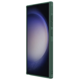 Nillkin Super Frosted Shield Pro šarvuotas dėklas Samsung Galaxy S24 Ultra - žalias