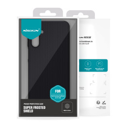 Nillkin Super Frosted Shield dėklas Samsung Galaxy A15 5G kietu dangteliu - mėlynas