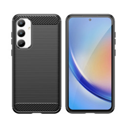 Anglies dėklas Samsung Galaxy A35 - juodas