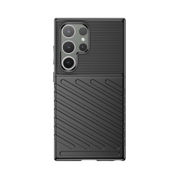 Thunder Case šarvuotas dėklas Samsung Galaxy S24 Ultra - juodas