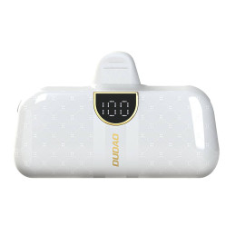 Powerbank Dudao K20SC 5000mAh mini 2x USB-C – balta
