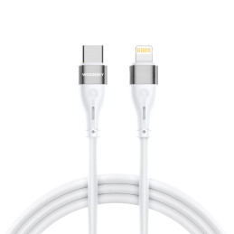 Wozinsky WSTCL2 Lightning / USB-C PD 27W laidas 2 m - baltas