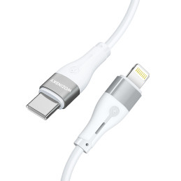 Wozinsky WSTCL2 Lightning / USB-C PD 27W laidas 2 m - baltas