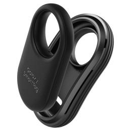 Spigen Rugged Armor dėklas, skirtas Samsung Galaxy SmartTag 2 - matinė juoda
