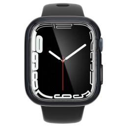 Spigen Ultra Hybrid dėklas, skirtas Apple Watch 7/ 8/ 9 (45 mm) – permatomas pilkas