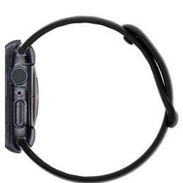 Spigen Ultra Hybrid dėklas, skirtas Apple Watch 7/ 8/ 9 (45 mm) – permatomas pilkas