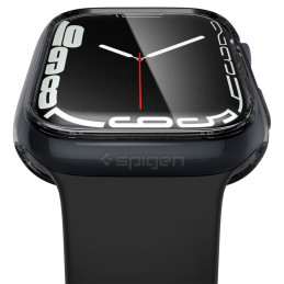 Spigen Ultra Hybrid dėklas, skirtas Apple Watch 7/ 8/ 9 (41 mm) – permatomas pilkas