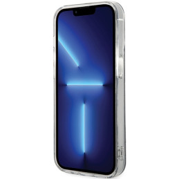 Guess IML 4G MagSafe dėklas iPhone 15 Pro Max - juodas