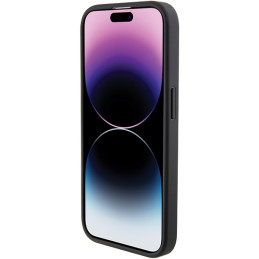 Karl Lagerfeld Quilted K Pattern dėklas, skirtas iPhone 15 Pro Max - juodas