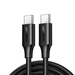 Ugreen US562 USB-C – USB-C PD QC kabelis 100W 5A 480Mb/ s 1,5m – juodas