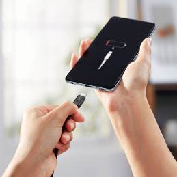 Ugreen US562 USB-C – USB-C PD QC kabelis 100W 5A 480Mb/ s 1,5m – juodas