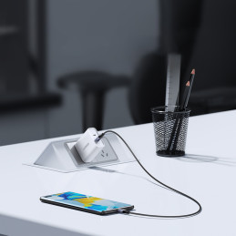 Ugreen US535 USB-C / USB-C PD laidas 240W 5A 1m – pilkas