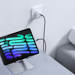 Ugreen US535 USB-C / USB-C PD laidas 240W 5A 1m – pilkas