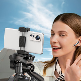 Profesionalus Ugreen LP661 trikojis išmaniesiems telefonams ir fotoaparatams - juodos ir pilkos spalvos