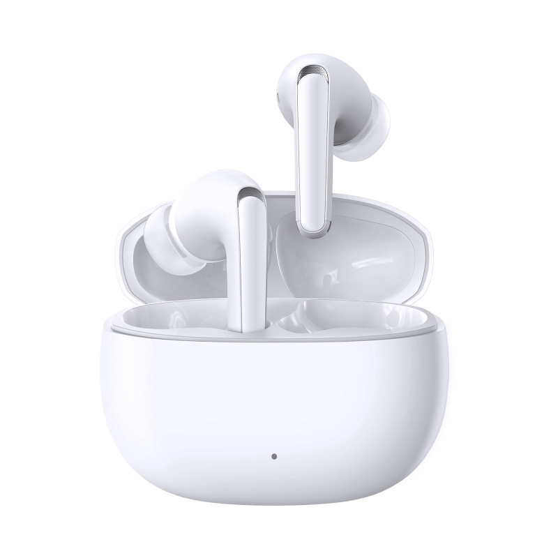 TWS Joyroom Funpods Series JR-FB3 Bluetooth 5.3 belaidės ausinės – baltos