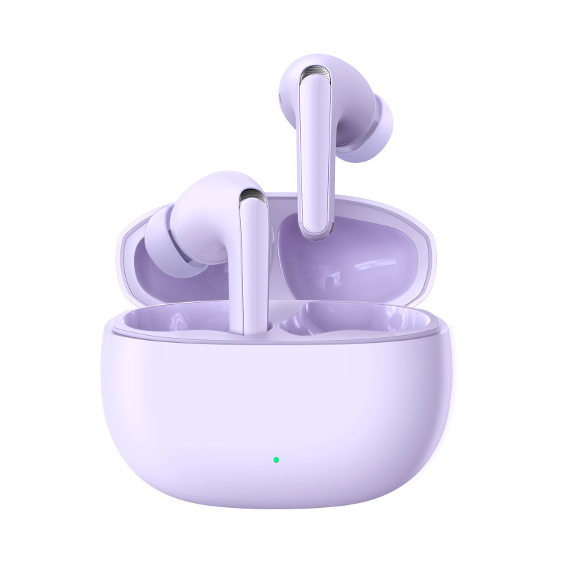 TWS Joyroom Funpods Series JR-FB3 Bluetooth 5.3 belaidės ausinės – violetinė