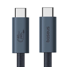 Baseus CB000068 USB-C – USB-C laidas 240W PD 8K 60Hz 1m – juodas