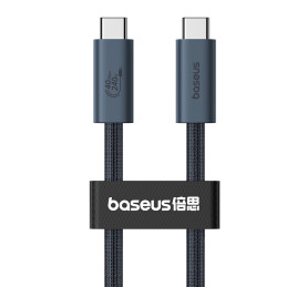 Baseus CB000068 USB-C – USB-C laidas 240W PD 8K 60Hz 1m – juodas