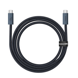 Baseus CB000068 USB-C – USB-C laidas 240W PD 8K 60Hz 1m – juodas