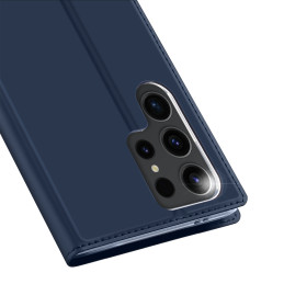 Dux Ducis Skin Pro dėklas Samsung S24 Ultra su atvartu - mėlynas