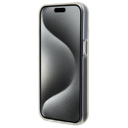 Guess IML Faceted Mirror Disco Iridescent dėklas, skirtas iPhone 14 / 15 / 13 - daugiaspalvis