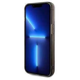 Karl Lagerfeld Liquid Glitter Choupette dėklas iPhone 13 Pro Max - skaidrus