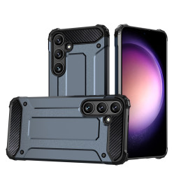 Hybrid Armor dėklas Samsung Galaxy A15 - mėlynas