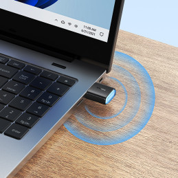 Baseus BS-OH169 300Mb/ s USB tinklo plokštė - juoda