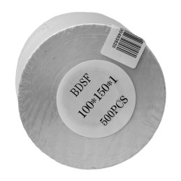 Terminės etiketės 100x150mm (500 vnt.) - baltos