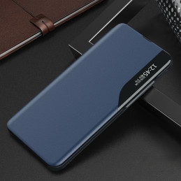 Eco Leather View Dėklas Samsung A05s su atvartu - mėlynas