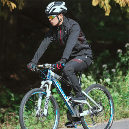 Rockbros YPK1007R dviratininkų kelnės, XL dydis - juodos