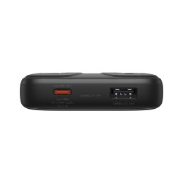 „Baseus Comet“ serijos maitinimo blokas su ekranu 10 000 mAh 22,5 W - juodas + USB-A / USB-C laidas