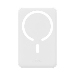 Baseus Magnetic Mini 20000 mAh 20W maitinimo blokas - baltas + USB-C / USB-C laidas