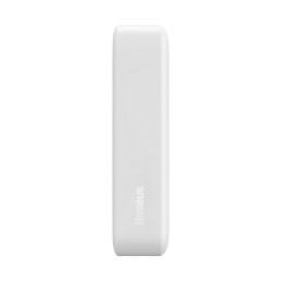 Baseus Magnetic Mini 20000 mAh 20W maitinimo blokas - baltas + USB-C / USB-C laidas