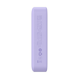 Baseus Magnetic Mini 20000 mAh 20W Powerbank – violetinė + USB-C / USB-C laidas