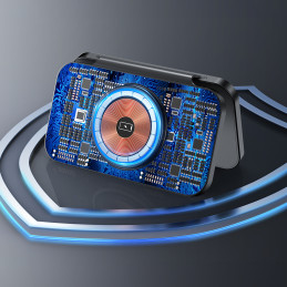 Choetech T616-F 3in1 indukcinis įkroviklis, suderinamas su Apple ir Samsung įrenginiais – juodas