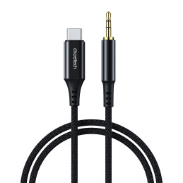 Choetech AUX008 USB-C / 3,5 mm mini lizdo kabelis 2 m - juodas