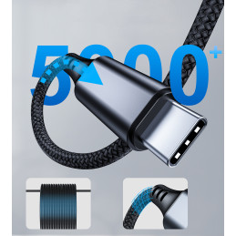 Choetech AUX008 USB-C / 3,5 mm mini lizdo kabelis 2 m - juodas
