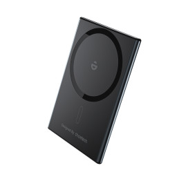 Choetech SuperThin B708 2000 mAh indukcinis maitinimo blokas 5W MagSafe / Qi - juodas