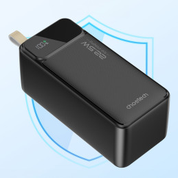 Choetech B732 50 000 mAh 22,5 W PD ir QC maitinimo blokas - juodas