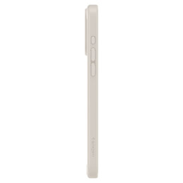 Spigen Ultra Hybrid Mag dėklas su MagSafe, skirtas iPhone 15 Pro Max - matinis natūralus titanas